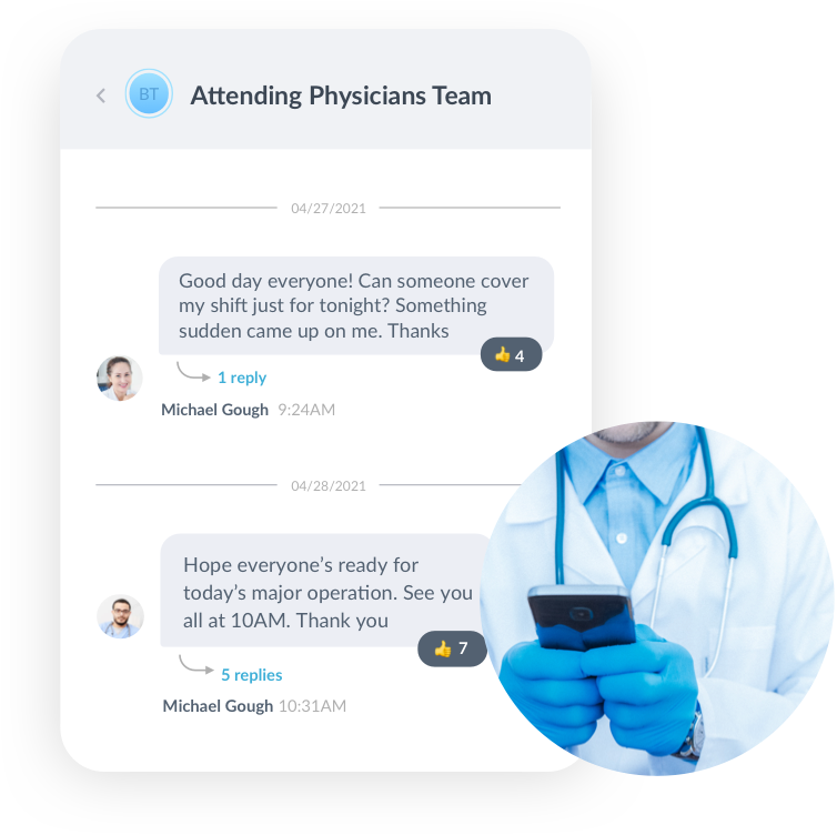software getsione turni e comunicazioni dipendenti sanitari