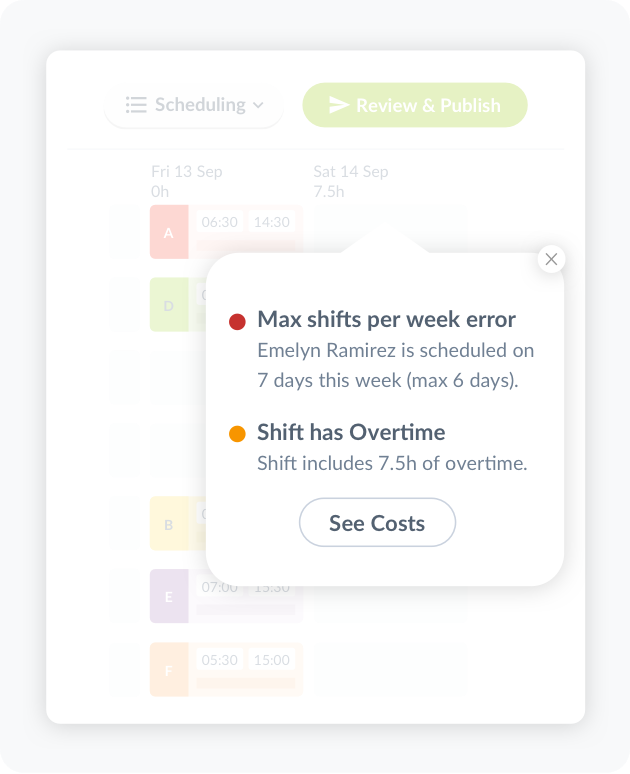 Software HCM per la gestione e rotazione turni dipendenti